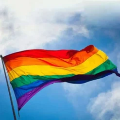 Sale 90* 150 cm/3* 5 fod Regnbueflag Gay Pride Peace LGBT Polyesterflag Transgender-banner Flag & Vindposer