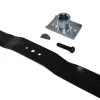 Sale 56 CM plæneklipper kniv + knivholder + kile + skrue til Scheppach Havemaskiner