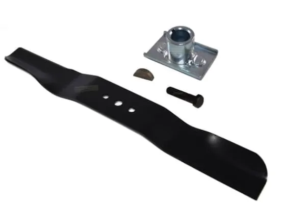 Sale 56 CM plæneklipper kniv + knivholder + kile + skrue til Scheppach Havemaskiner