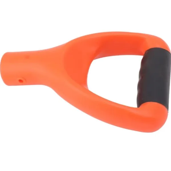 3,2 cm skovlhåndtag Ergonomisk design Multifunktionel robust skovl D-grebshåndtag til gravning af riveværktøj Orange Haveværktøj