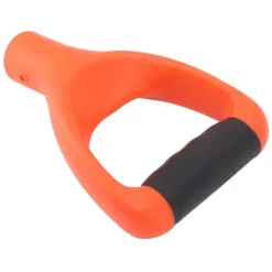 3,2 cm skovlhåndtag Ergonomisk design Multifunktionel robust skovl D-grebshåndtag til gravning af riveværktøj Orange Haveværktøj