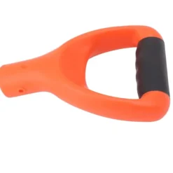 3,2 cm skovlhåndtag Ergonomisk design Multifunktionel robust skovl D-grebshåndtag til gravning af riveværktøj Orange Haveværktøj