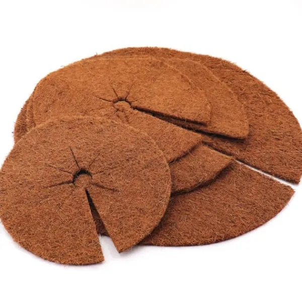 Sale 2 Coconut Mulching-skiver 30 cm Kokosfibermåtte Kokosfiber Plantebeskyttelsesmåtte Kokosnød Kompostdækning