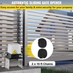 Skure, Garager & Carports^1400 kg motoriseret automatisk skydeportåbner med fjernbetjeninger - effektiv og brugervenlig løsning til din adgang.