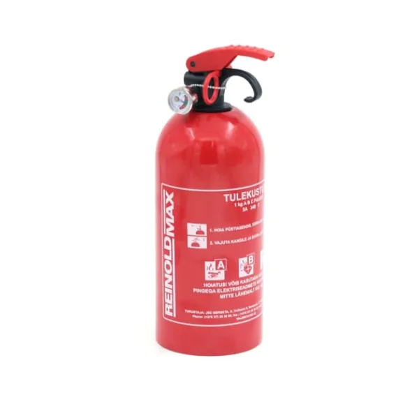 Outlet 1 kg pulver ildslukker Brandslukkere
