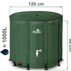New 1000 l regnvandstank Plonos PL-523 Regntønder