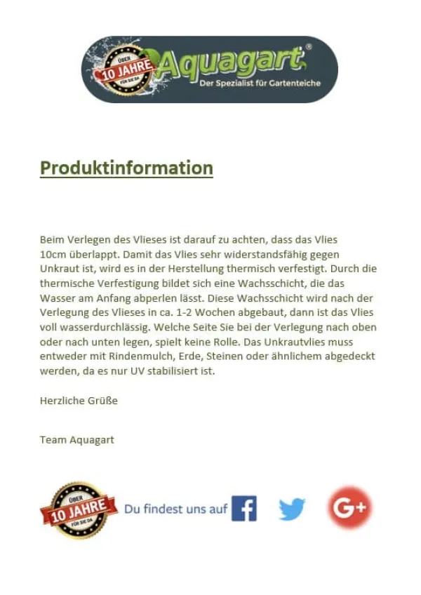 Haveduge^750 m² Havefleece Ukrudtsbekæmpelsesstof Ukrudtsforing Mulchstof 150 g/m² 1,5 m bred