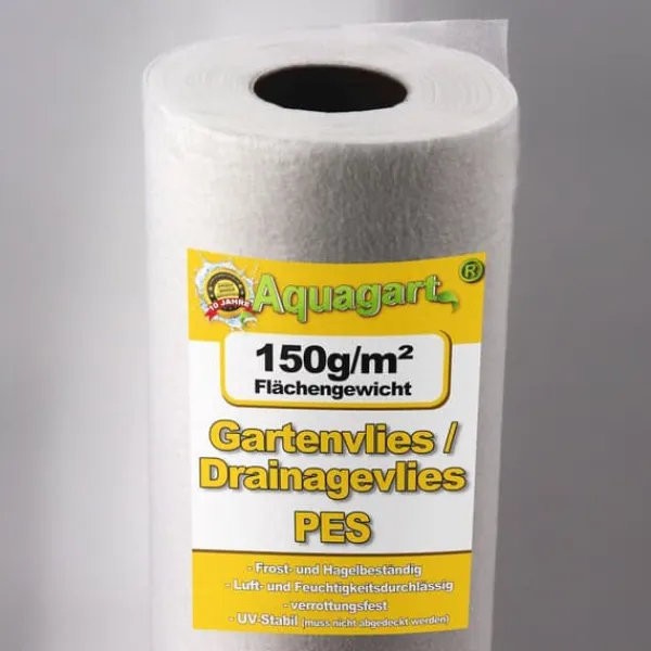 Haveduge^450 m² Havefleece Ukrudtsbekæmpelsesstof Drænfleece 150 g 2 m bred