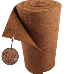 Haveduge^9 m Kokosfibermåtte Vinterbeskyttelse Skråmåtte Kokosfibermåtte 800 g/m² 0,5 m bred