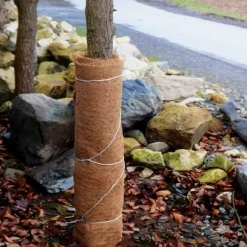 Haveduge^9 m Kokosfibermåtte Vinterbeskyttelse Skråmåtte Kokosfibermåtte 800 g/m² 0,5 m bred