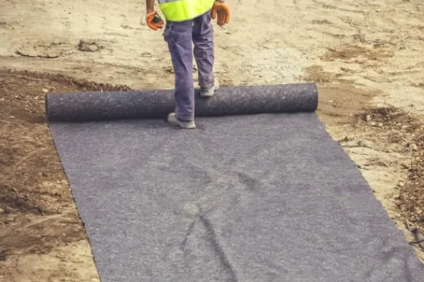 Best 50 m² Pond liner underlag 500 g Pond Beskyttende fleece til Pond liner Haveduge