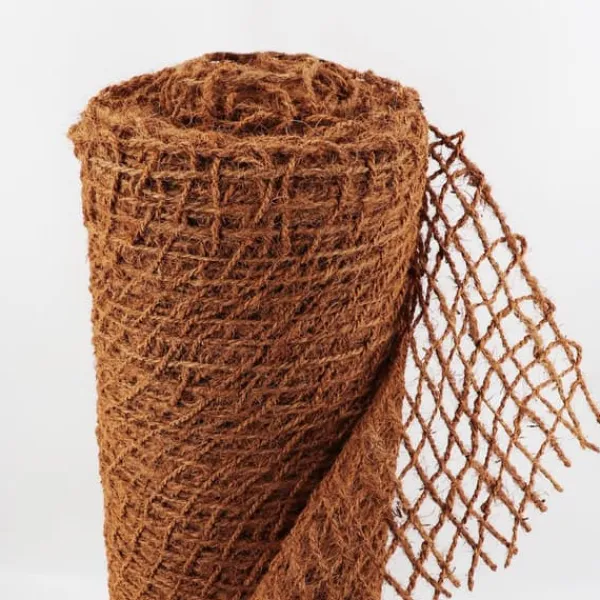 Haveduge^10 m Skråmåtte Bankmåtte Kokos 1 m bred Dammforing Kokosfibermåtte 450 g