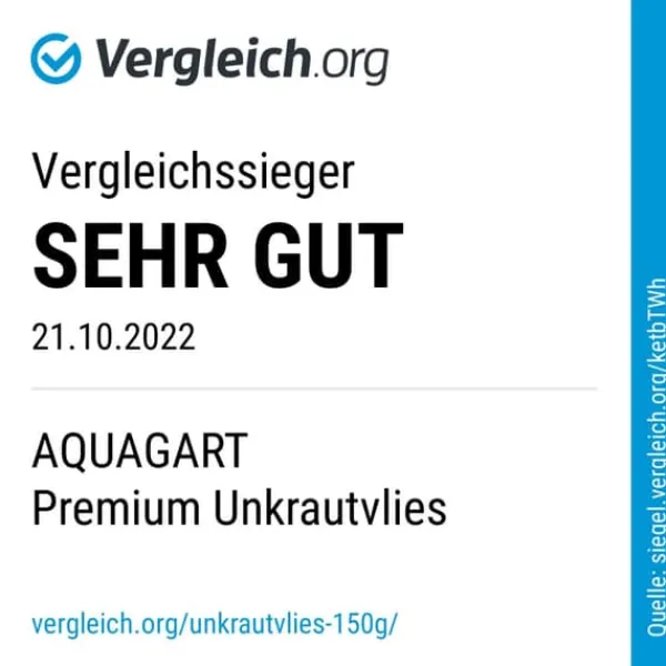 Best 10 m² Ukrudtsbekæmpelsesstof Havefleece Mulchstof Ukrudtsbekæmpelsesmembran 150 g 1 m bred PES Haveduge