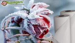 Haveduge^400 m² vinterbeskyttelsesfleece Isolerende havefleece Frostbeskyttelse 60 g