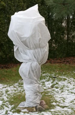 Haveduge^96 m² Vinterbeskyttelsesfleece Isolerende havefleece Frostbeskyttelse 80 g 1,6 m bred