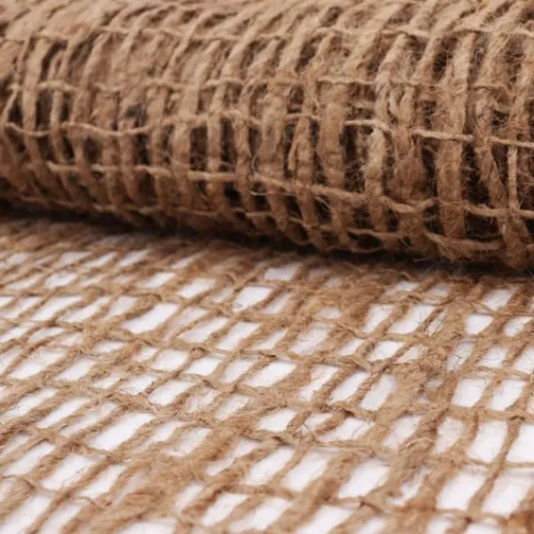New 35 m x 1,20 m Hældningsmåtte Bankmåtte til Pond liner Jutestof 500 g 1,2 m w. Haveduge