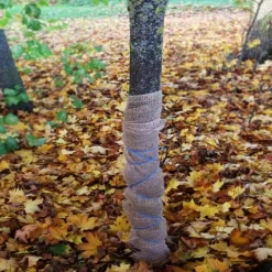 Haveduge^45 m x 1 m Jutestof 105 g/m² Jutemåtte Havejute Jutestof Jutebånd Jutebånd