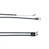 Havemaskiner^1235/975 mm Bowden-drivkabel + 1240/1070 mm bremsekabel til plæneklipper – 3X Z-krog + fjeder
