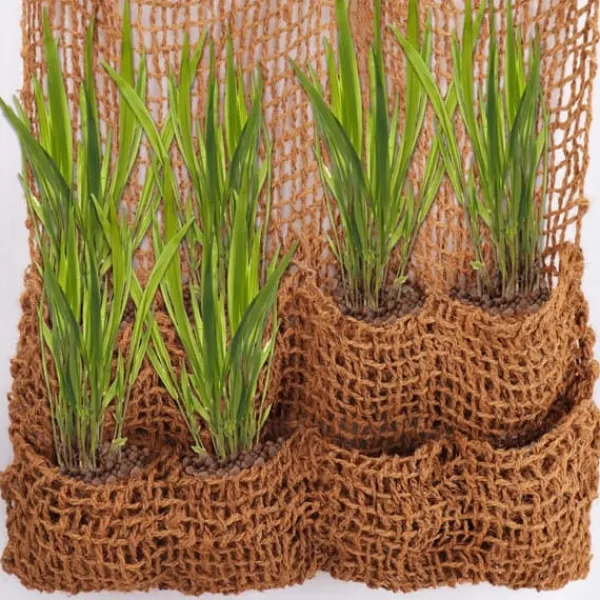 Krukker & Plantebeholdere^6 Planteposer Coir stof 8 Poser Bankmåtte Skråmåtte til Pond liner