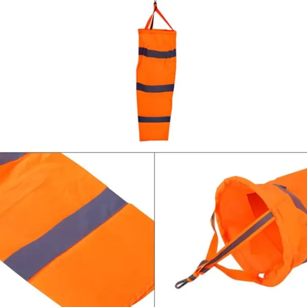 Hot 30" polyester vindpose udendørs vindmålerpose med reflekterende bælte Flag & Vindposer