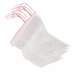 Hot 10 stk. beskyttelsesposer til planter og frugter med snørebånd og net mod insekter og fugle 45*30 cm Insektmiddel & Dyreafvisende Middel