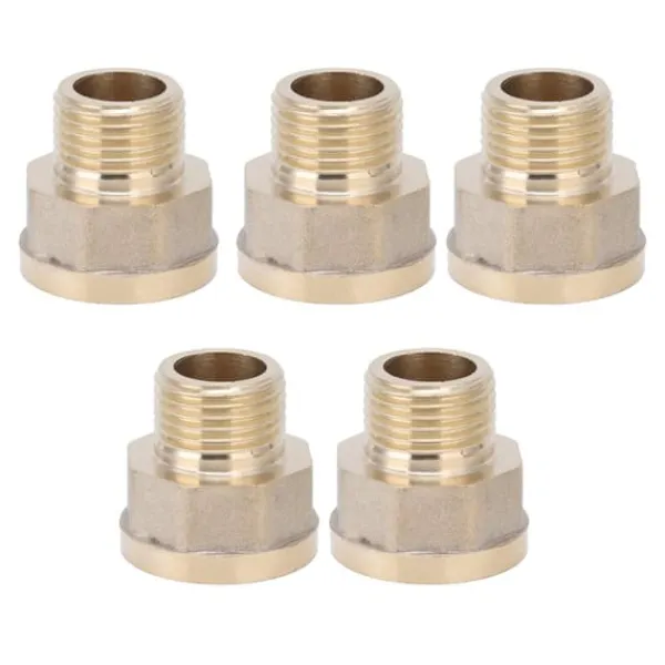 Discount 5 stk. G3/4 hun til G1/2 han adapter haveslangeforbindelse havevandingstilbehør Vanding
