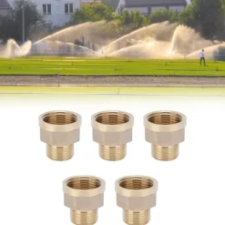 Discount 5 stk. G3/4 hun til G1/2 han adapter haveslangeforbindelse havevandingstilbehør Vanding