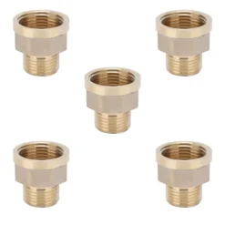 Discount 5 stk. G3/4 hun til G1/2 han adapter haveslangeforbindelse havevandingstilbehør Vanding