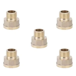 Discount 5 stk. G3/4 hun til G1/2 han adapter haveslangeforbindelse havevandingstilbehør Vanding
