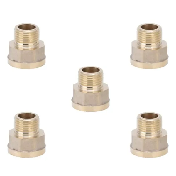 Discount 5 stk. G3/4 hun til G1/2 han adapter haveslangeforbindelse havevandingstilbehør Vanding
