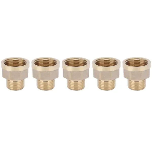 Discount 5 stk. G3/4 hun til G1/2 han adapter haveslangeforbindelse havevandingstilbehør Vanding