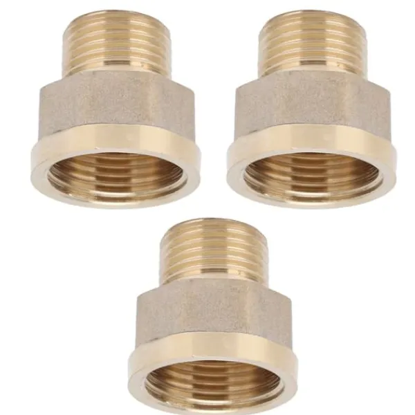 Discount 5 stk. G3/4 hun til G1/2 han adapter haveslangeforbindelse havevandingstilbehør Vanding