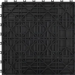 Sale 11 stk. Grå 30 x 30 cm kompositfliser WPC 1 m2 - - Home & Living Havedekorationer