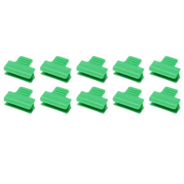 Best 100 STK Haveskur Clamps Plast Stabil Alsidig Film Shading Net Clips til drivhus 11mm/0.43in Drivhus