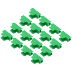 Best 100 STK Haveskur Clamps Plast Stabil Alsidig Film Shading Net Clips til drivhus 11mm/0.43in Drivhus