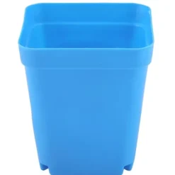 Krukker & Plantebeholdere^20 stk. mini moderne sukkulentplantepotter små plastikbeholdere, firkantede skrubbepotter (blå)