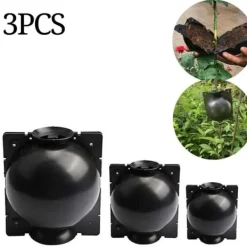 Kit Til Plante- & Urtedyrkning^3 stk. planterodningskugletransplantatrodningskasse avlskasse til haveplanter