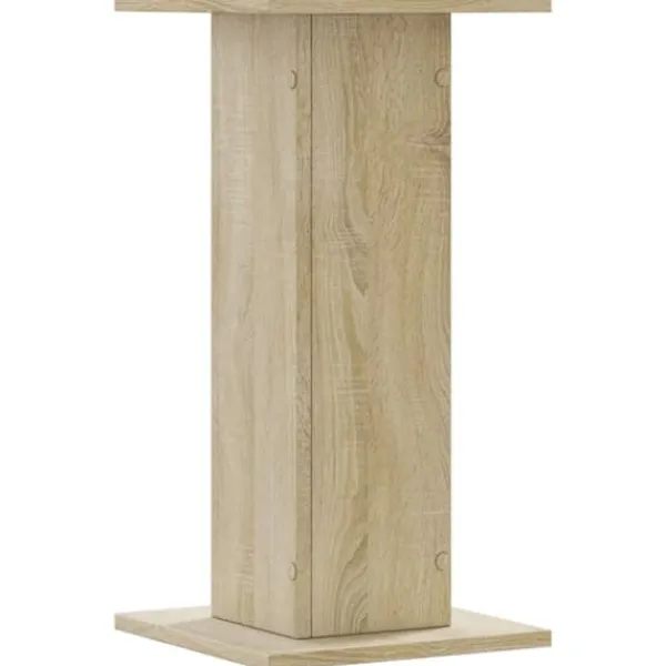 Best 2 stk. plantestativer i konstrueret træ - Stabil og slidstærk | Størrelse: 30x30x60 cm | Farve: Sonoma-eg Plantestativer