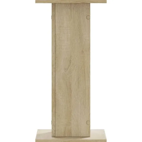Best 2 stk. plantestativer i konstrueret træ - Stabil og slidstærk | Størrelse: 30x30x60 cm | Farve: Sonoma-eg Plantestativer