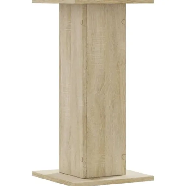 Best 2 stk. plantestativer i konstrueret træ - Stabil og slidstærk | Størrelse: 30x30x60 cm | Farve: Sonoma-eg Plantestativer