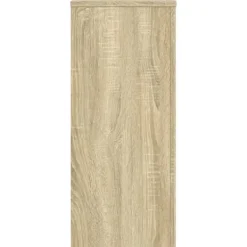 Hot 2 stk. plantestativer i konstrueret træ - Stabilt design | Størrelse: 30x30x70 cm | Farve: Sonoma-eg Plantestativer