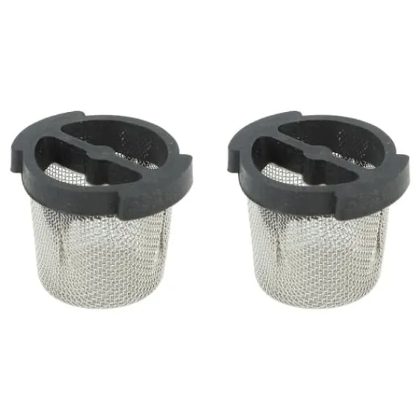 New 2 stk Zodiac Polaris Pool Cleaner 280 380 360 180 Universal Wall Fitting & Quick Disconnect Filter Screen Pool- & Spatilbehør