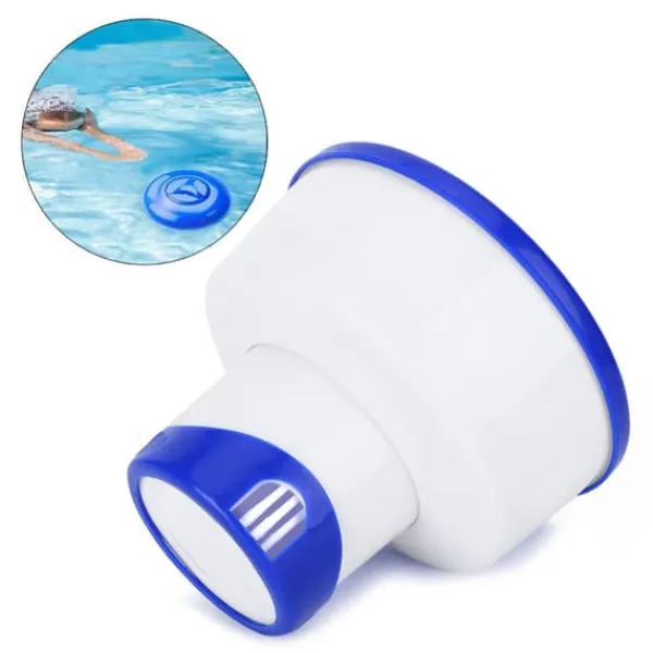 Clearance 8 tommer foldbar swimmingpool Kemisk flydende automatisk rengøringsmaskine Pool- & Spatilbehør