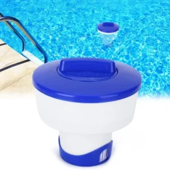 Clearance 8 tommer foldbar swimmingpool Kemisk flydende automatisk rengøringsmaskine Pool- & Spatilbehør