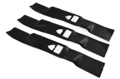 Hot 3 x 42 CM plæneklipper kniv til Stiga Park 110 Combi 1134-9124-01 Rideklipper Havemaskiner