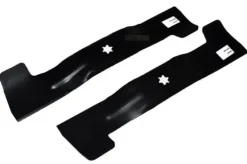 Havemaskiner^2 x 46,7 CM plæneklipper kniv til MTD 742-04020 / 742-04021, 742-04020A / 742-04021A
