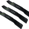 Best 3 x 39 CM plæneklipper kniv til Husqvarna Rider Jonsered / 5041882-01, 5441030-01 Havemaskiner