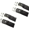 Hot 4 X 17CM plæneklipper kniv til Stiga Ready Park Villa 85 95 105 Combi 1134-7880-01 1134-9119-01 Havemaskiner