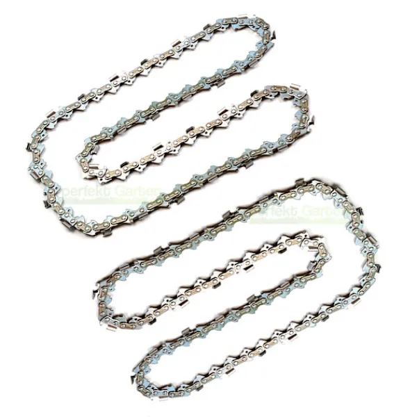 Clearance 2 x kæde 35cm / 1,1mm / 3/8" / 52 LED til WORX WG384E WG384E.9 40V, Yardforce LS C35 20V batteridrevet kædesav Havemaskiner