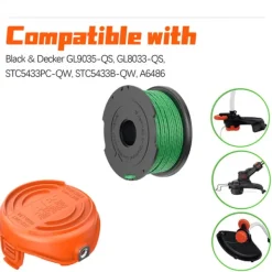 Havemaskiner^A6486/90583594 Trimmerspole til Black & Decker GL9035-QS, GL8033-QS, STC5433PC-QW